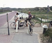 1985 fietsenrally Leo vd Zijden  Ludo Holleman foto s van Aad Pronk  33  640x432
