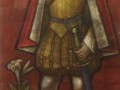 Aloysius van Gonzaga tegeltableau door Johan Collette 268x640