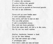 1940   Een kreet in den mist   Programma met waarschuwend gedicht