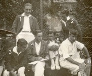 1931 Cricketclub Phoenix Huize Katwijk genummerd 1153 574x600