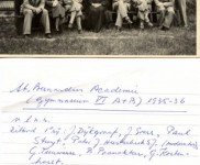 1935 Academie St. Bernardus gym 6A en B met namen462 314x480