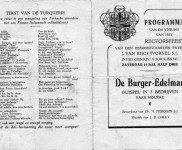 1940 de Burger Edelman 2 programma