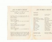 1940 programma   De Ivoren Deur  